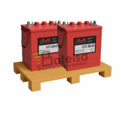 2 Bater�as ROLLS 6 FS 305-HC | 6 Voltios 410 Amperios C100